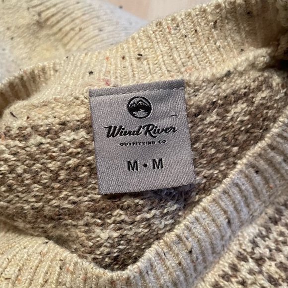 Wind River Fair Isle Sweater Sz M - Picture 2 of 6